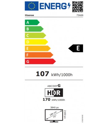 Hisense 75 A6N Телевизор