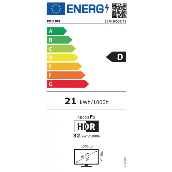Philips 32PHS6009/12 Телевизор