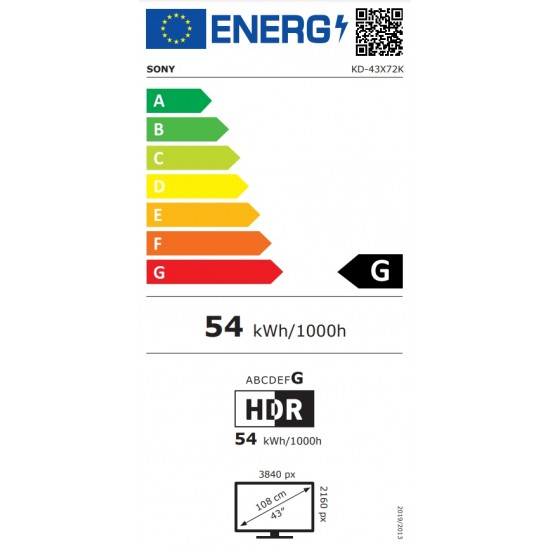 Sony KD-43X72K Телевизор