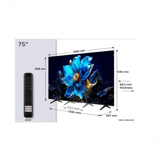 TCL 75P79K Телевизор