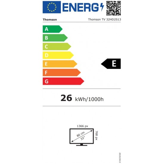 Thomson 32HD2S13 Телевизор
