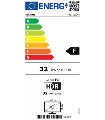 Hitachi 32HAE2356 Android Mobil Телевизор