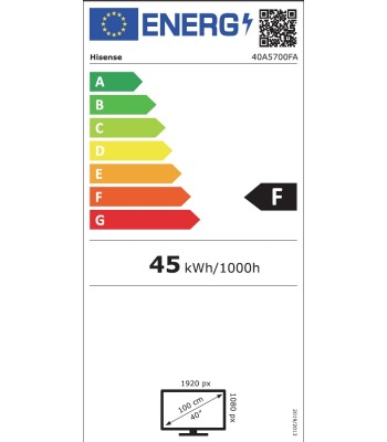 Hisense 40" A5700F Телевизор
