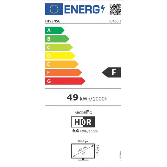 Hisense 43 A63H Телевизор