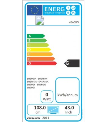 Hisense 43" A6BG Телевизор