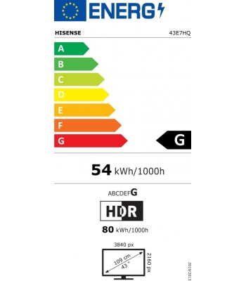 Hisense 43 E7HQ Телевизор
