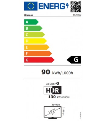 Hisense 55" A7GQ Телевизор