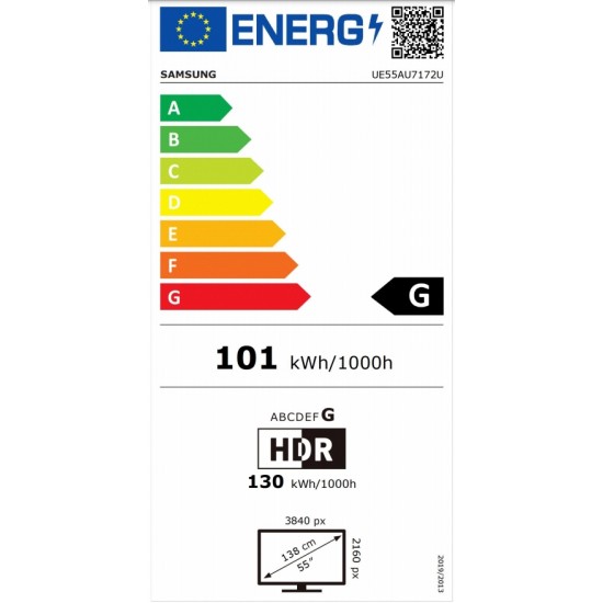 Samsung UE55AU7172UXXH Телевизор