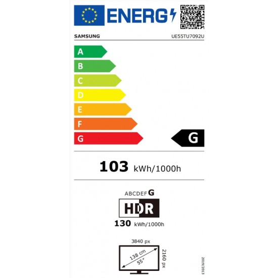 Samsung UE55TU7092 Телевизор