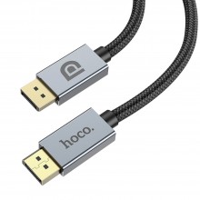 Hoco US04 DP 1.4 Male to Male 8k Ultra HD Data 1m. Black Кабел