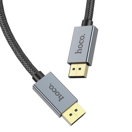 Hoco US04 DP 1.4 Male to Male 8k Ultra HD Data 1m. Black Кабел