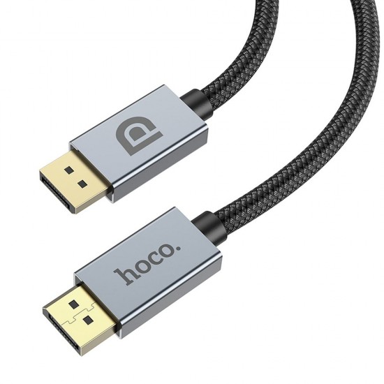 Hoco US04 DP 1.4 Male to Male 8k Ultra HD Data 2m. Black Кабел