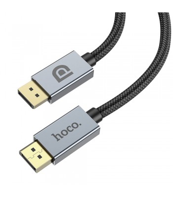 Hoco US04 DP 1.4 Male to Male 8k Ultra HD Data 3m. Black Кабел