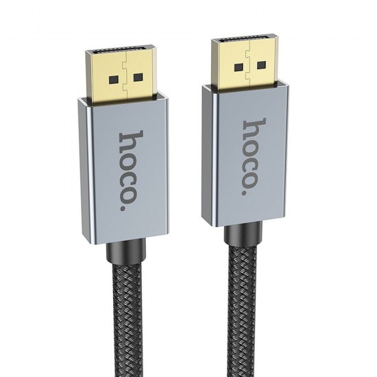 Hoco US04 DP 1.4 Male to Male 8k Ultra HD Data 3m. Black Кабел
