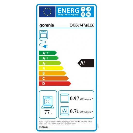 Gorenje BOS6747A01X Фурна за вграждане