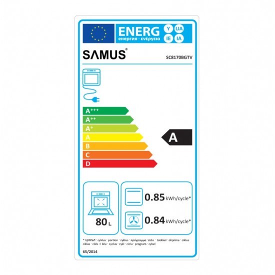 Samus SC8170BGTV Фурна за вграждане