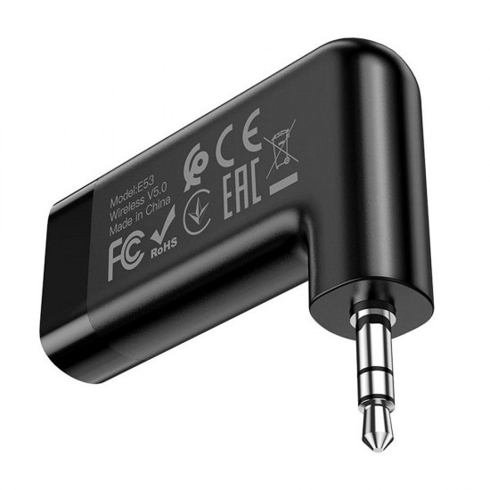 Hoco E53 Black Wireless Aux Адаптер