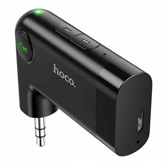 Hoco E53 Black Wireless Aux Адаптер
