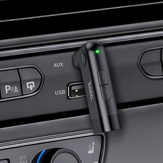 Hoco E53 Black Wireless Aux Адаптер