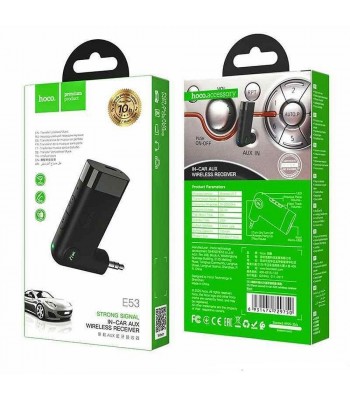 Hoco E53 Black Wireless Aux Адаптер