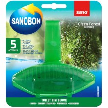 Sano Sanobon Green Forest Scented 5 в 1 Препарат за тоалетна чиния