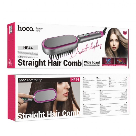Hoco HP44 Grey Pink Четка за коса