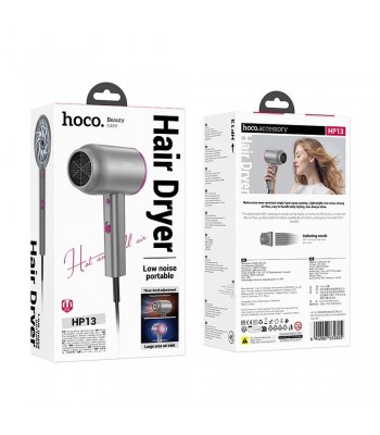 Hoco HP13 Grey Pink Сешоар