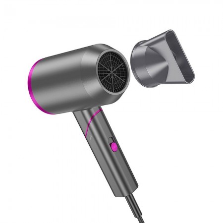 Hoco HP13 Plus Grey Pink Сешоар