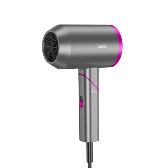 Hoco HP13 Plus Grey Pink Сешоар