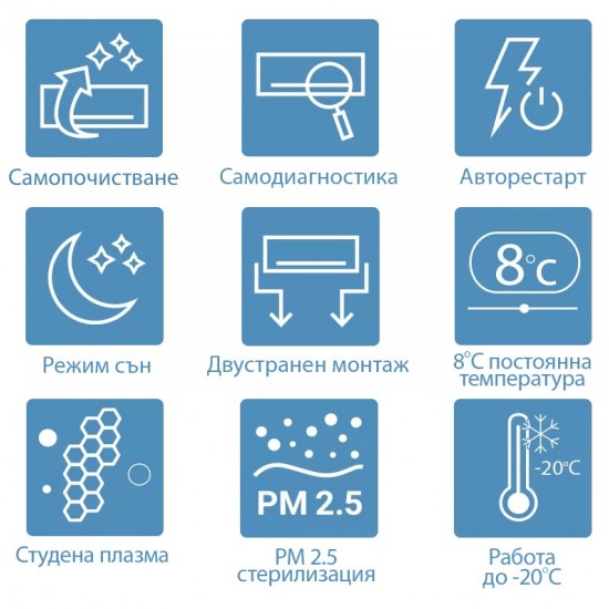Aux J-Smart ASW-H12C5C4/JOR3DI-B8 Климатик
