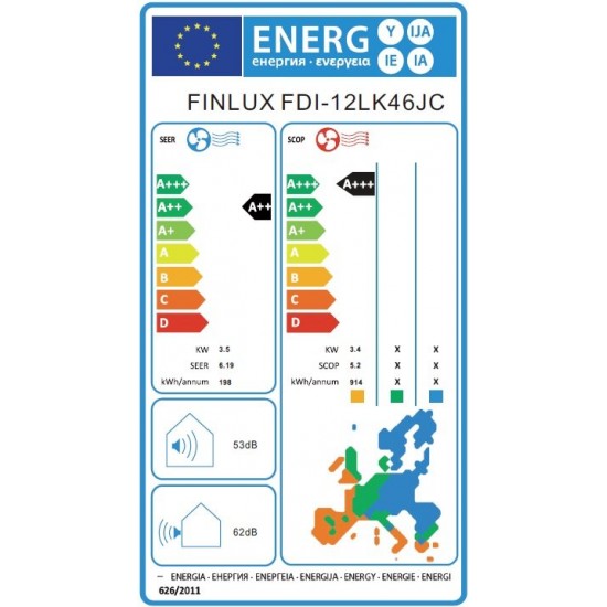 Finlux FDI-12LK46JC Климатик