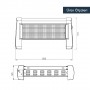 Kumtel LX-2819 White Кварцова печка Kumtel LX-2819 White Кварцова печка