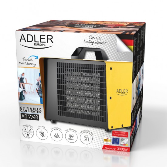 Adler AD 7740 Вентилаторна печка