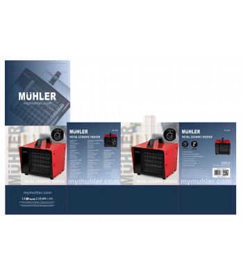 Muhler MMF-2290 Керамична вентилаторна печка