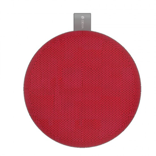 Devia Kintone Series 346163 Fabric Wireless Red DV0085 Музикална колона