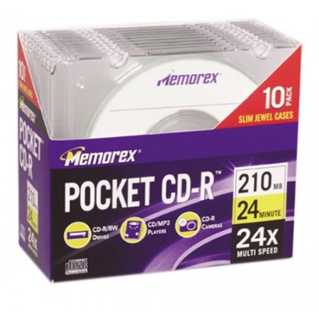 Memorex 210MB/24min.  24x