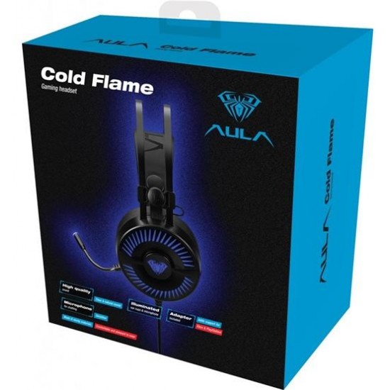 Aula Cold Flame Gaming Слушалки