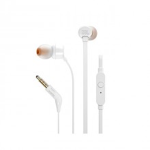 JBL T110 White Слушалки JBL T110 White Слушалки