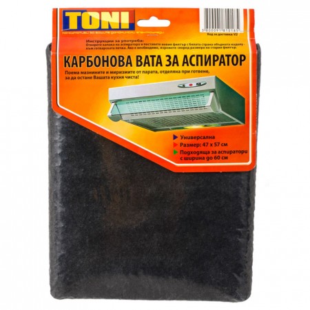 Toni V2 Карбонова вата за аспиратор