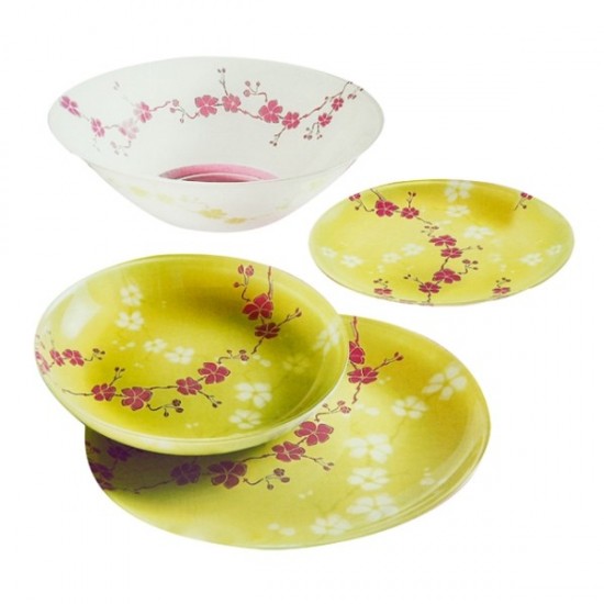 Luminarc Kashima green сервиз за хранене 19 части