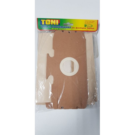 Toni AE12 Торбички за прахосмукачка