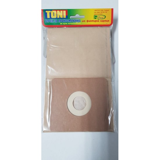 Toni BE12 Торбички за прахосмукачка