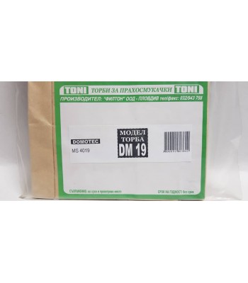 Toni DM19 Торбички за прахосмукачка