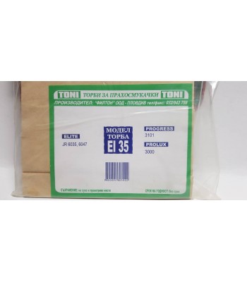 Toni EI35 Торбички за прахосмукачка
