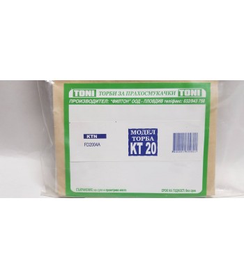 Toni KT20 Торбички за прахосмукачка