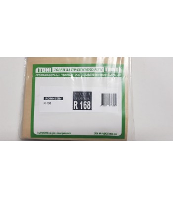 Toni R168 Торбички за прахосмукачка