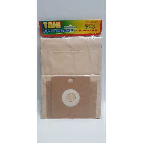 Toni SA60, SA40, DM14 Торбички за прахосмукачка
