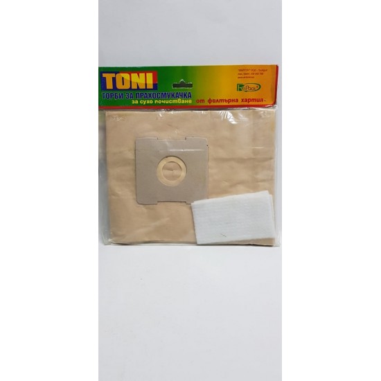 Toni TR20 Торбички за прахосмукачка