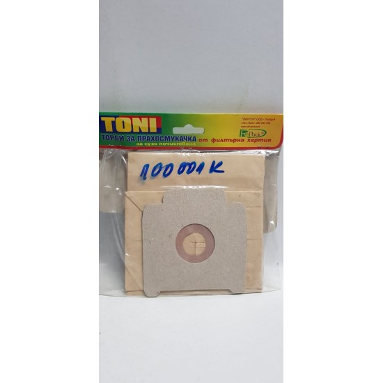 Toni VL216 / SL205 / VL26 Торбички за прахосмукачка