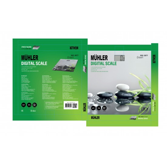 Muhler MSC-3077 Bamboo Spa Електронна везна